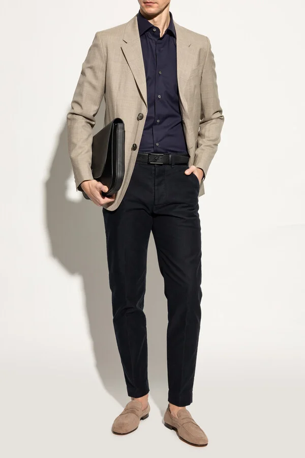Suede Shoes Type ‘loafers’, , - Brown - Image 2