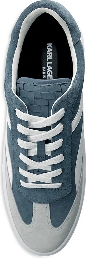 Suede Side-K T-toe Low-Top Sneakers - Image 3