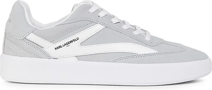 Suede Side-K T-toe Low-Top Sneakers