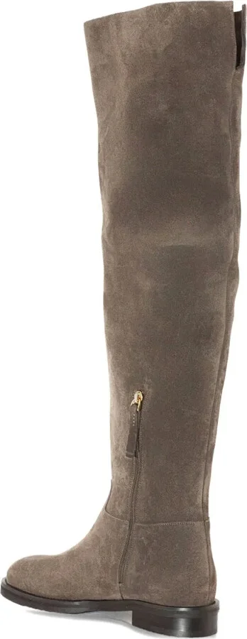 Suede Side-Zip Boots - Image 4
