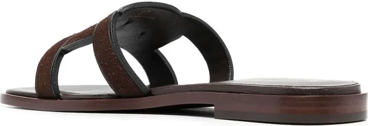 Suede Slide Sandals - Image 3