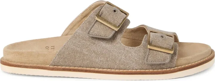 Suede Slides