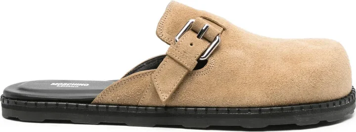 Suede Slides
