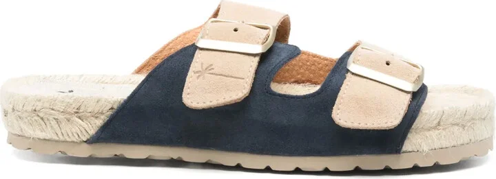 Suede Slides