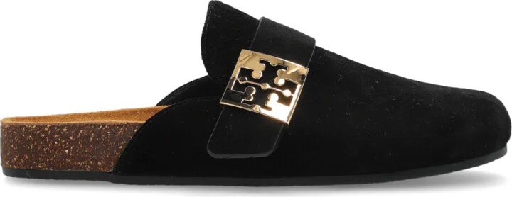 Suede Slides Mellow, , - Black