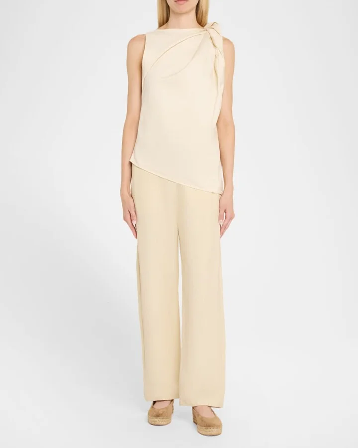 Suede Slingback Ballerina Espadrilles - Image 3