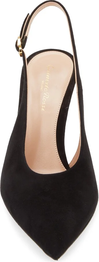 Suede Slingback Pump - Image 4
