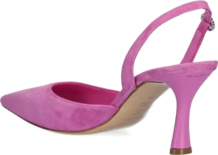Suede Slingback Pumps - Image 3