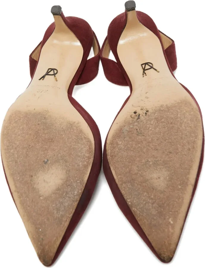 Suede Slingback Pumps - Image 3