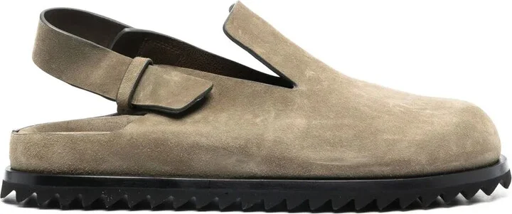 Suede Slingback Pumps