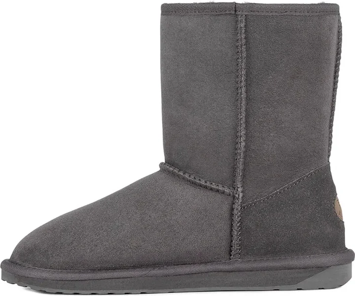 Suede Slip-On Boots
