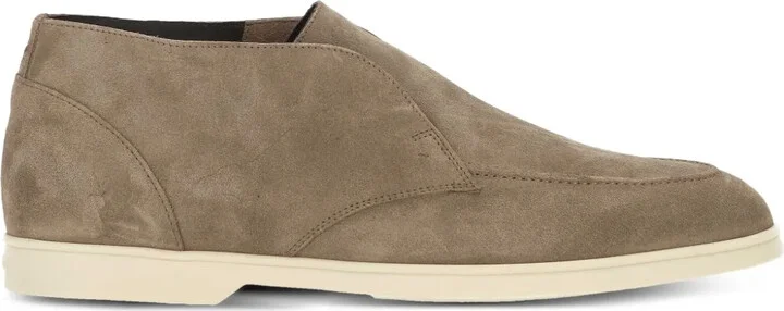 Suede Slip-On Desert Boots