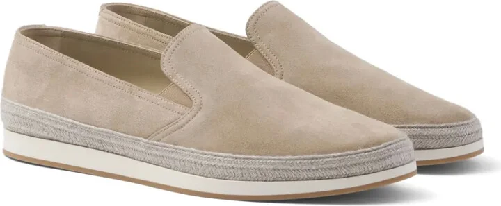 Suede Slip-On Espadrilles - Image 2