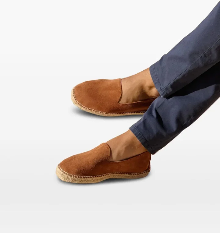 Suede Slip-On Espadrilles - Image 3