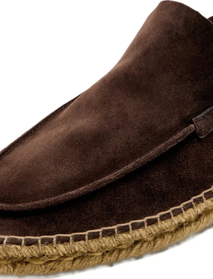 Suede Slip-On Espadrilles - Image 4
