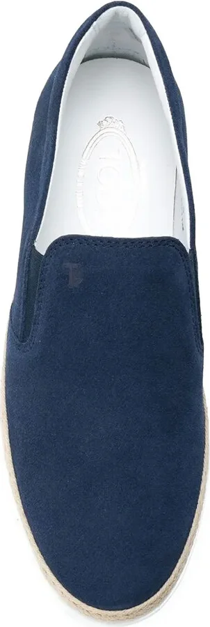 Suede Slip-On Espadrilles - Image 4