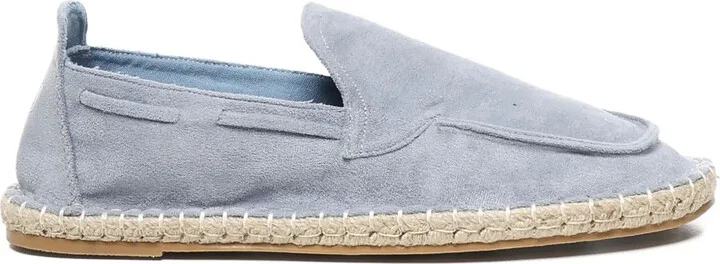 Suede Slip-On Espadrilles