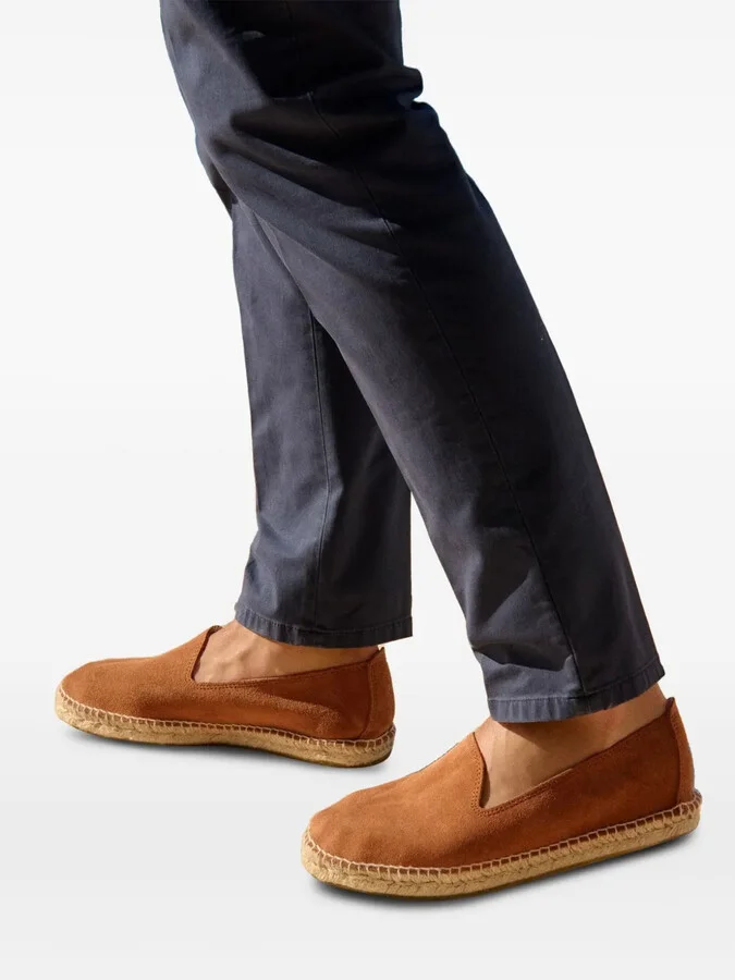 Suede Slip-On Espadrilles