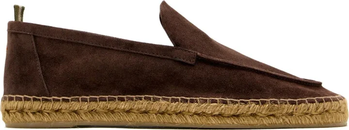 Suede Slip-On Espadrilles