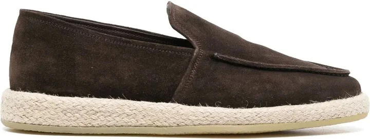Suede Slip-On Espadrilles