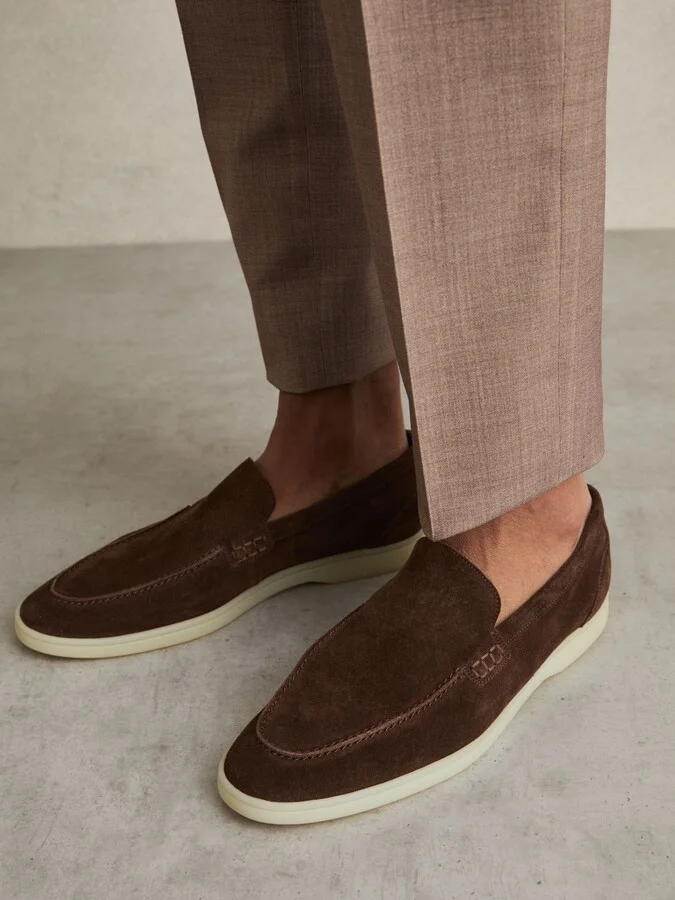 Suede Slip-on Loafers - Image 2