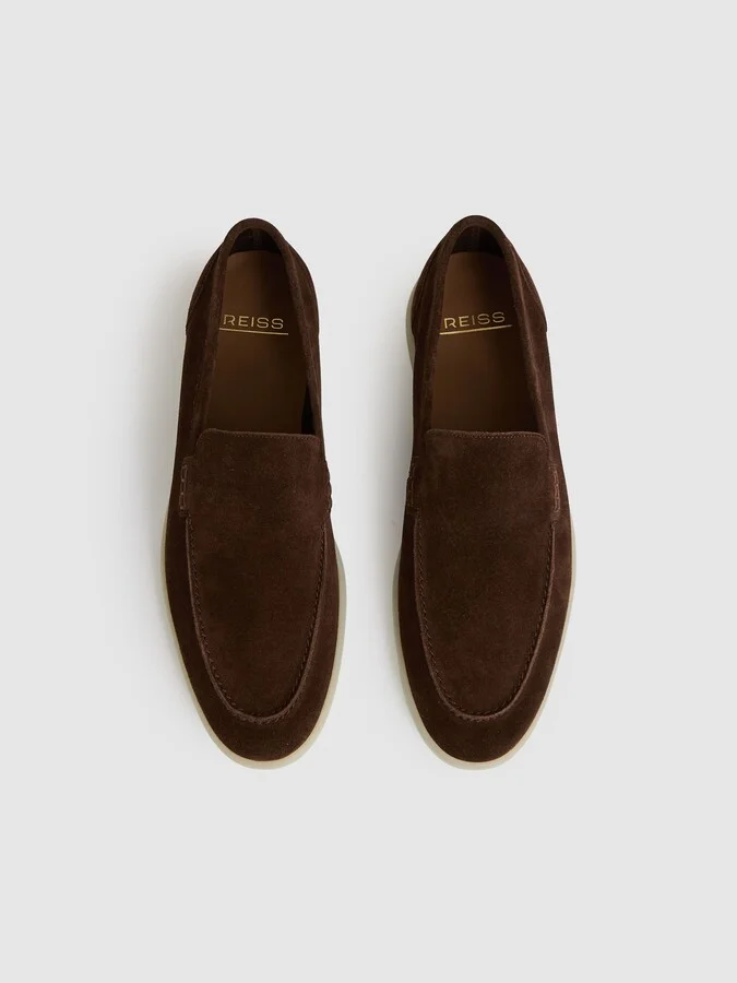 Suede Slip-on Loafers - Image 4