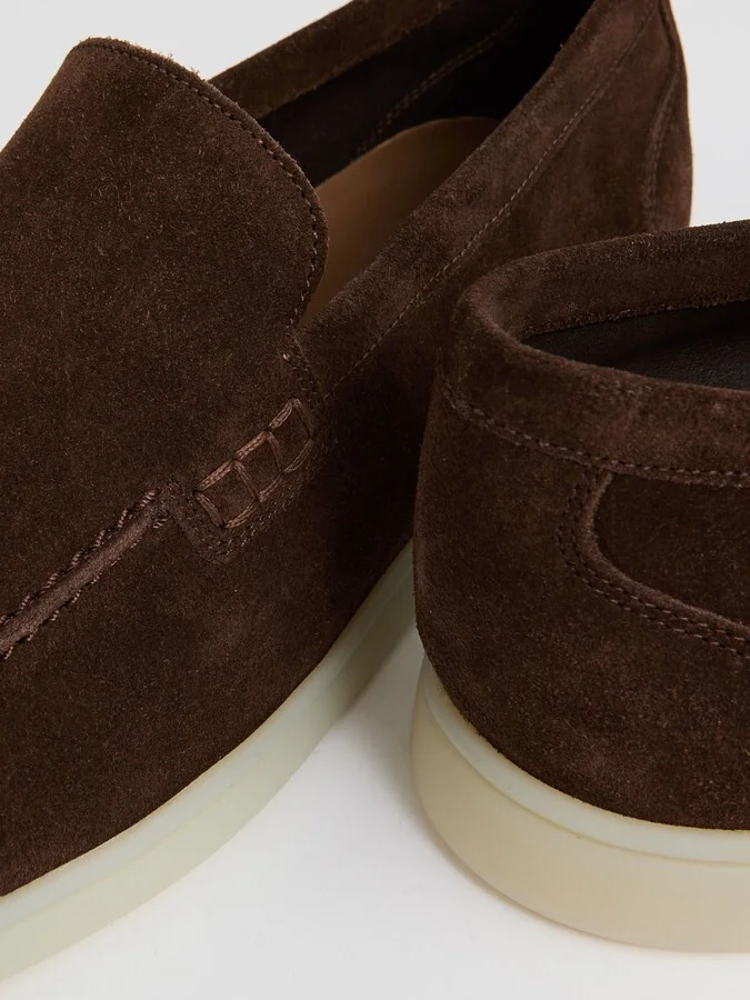 Suede Slip-on Loafers - Image 5