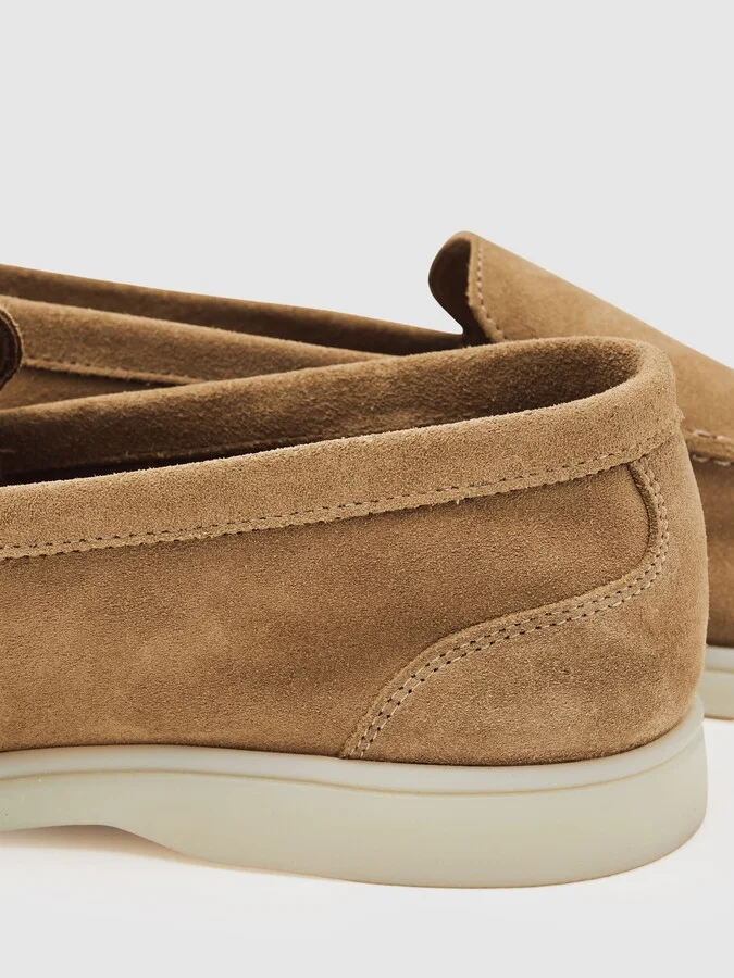 Suede Slip-on Loafers - Image 4