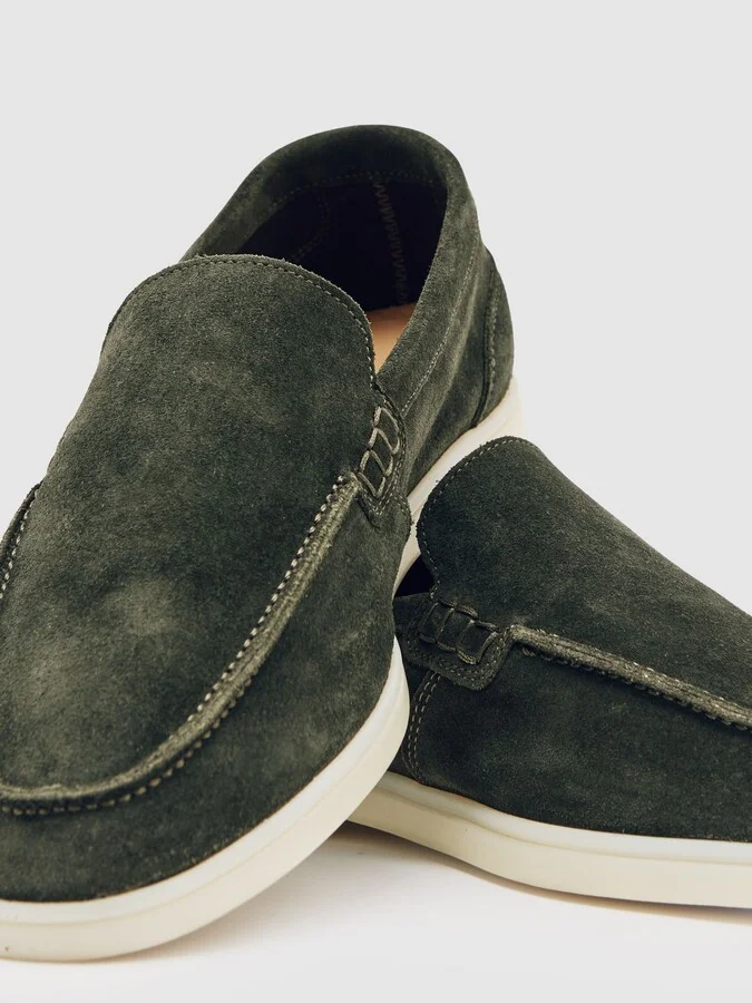 Suede Slip-on Loafers - Image 4