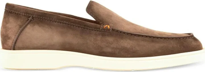 Suede Slip-On Loafers