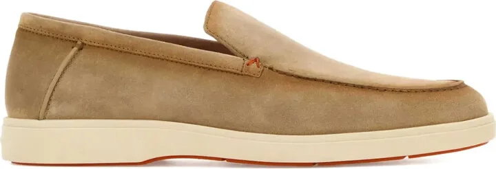 Suede Slip-On Loafers