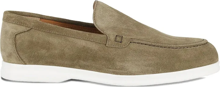 Suede Slip-On Loafers