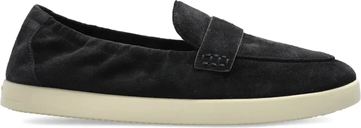 Suede Slip-On Loafers