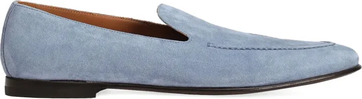 Suede Slip-On Loafers