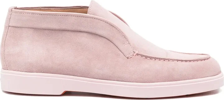 Suede Slip-On Loafers