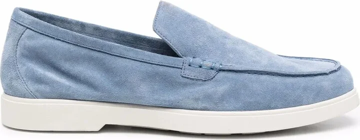 Suede Slip-On Loafers