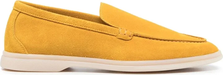 Suede Slip-On Loafers