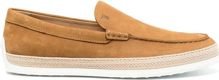 Suede Slip-On Loafers