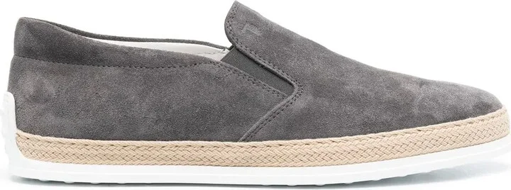 Suede Slip-On Loafers