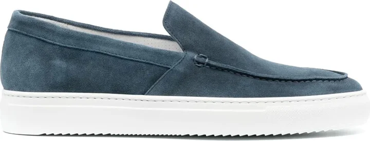 Suede Slip-On Loafers