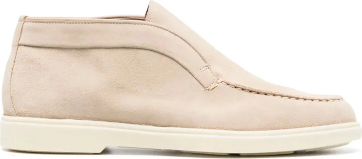 Suede Slip-On Loafers