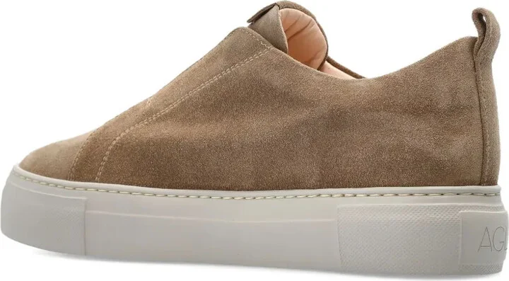 Suede Slip-On Low-Top Sneakers - Image 3