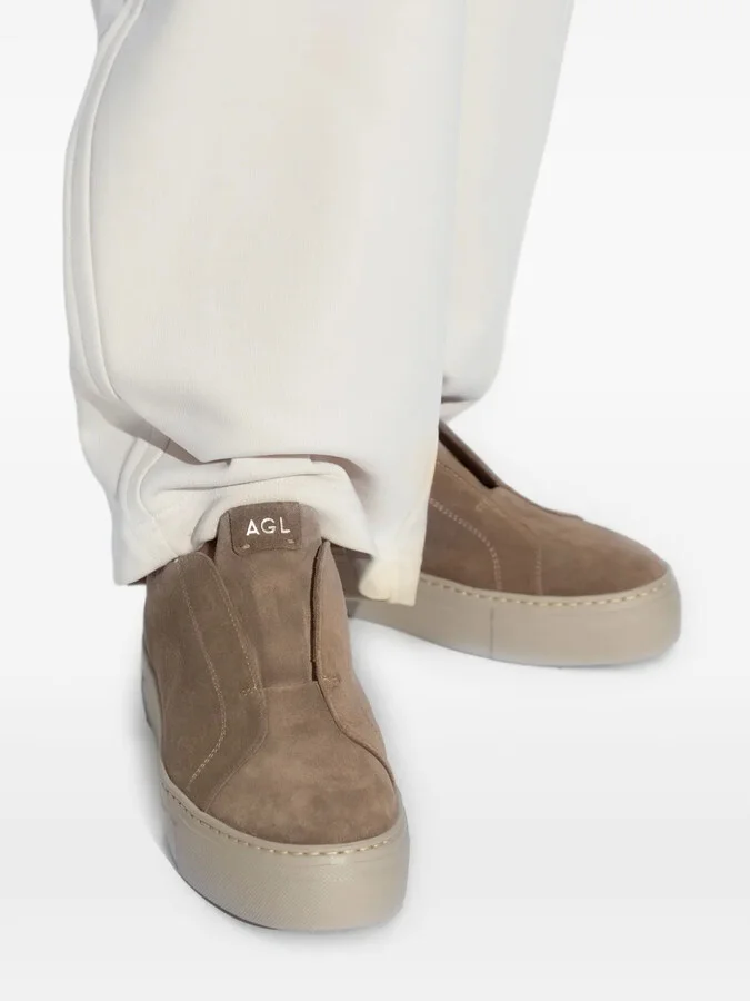 Suede Slip-On Low-Top Sneakers - Image 5