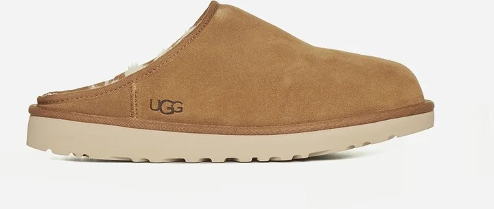 Suede Slip-on Mules