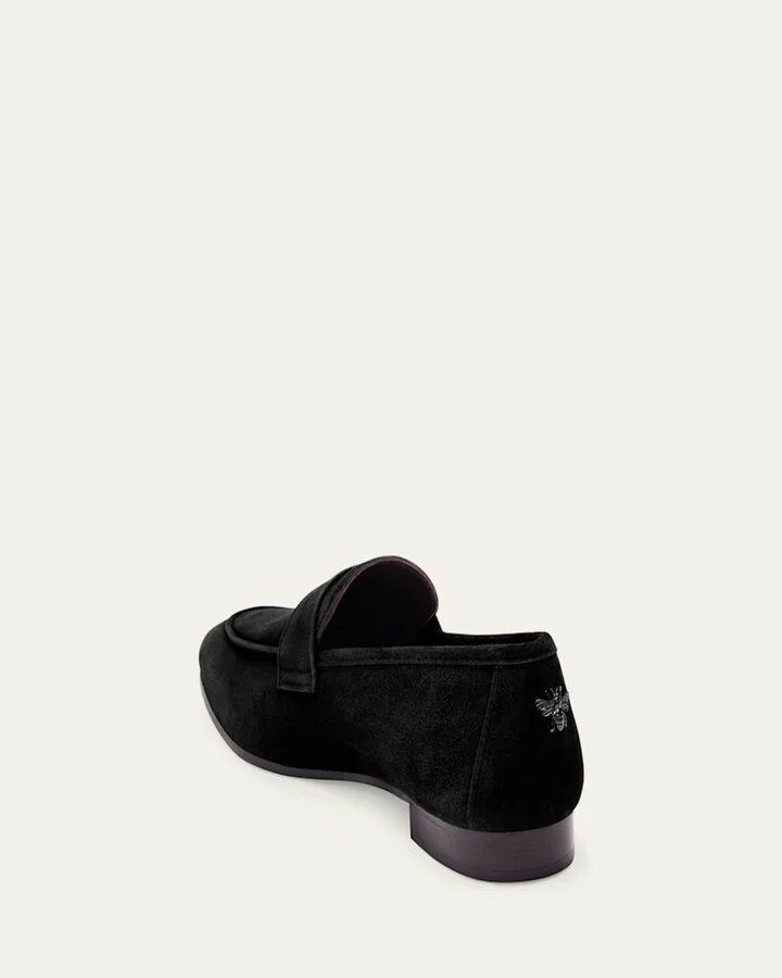 Suede Slip-On Penny Loafer - Image 6
