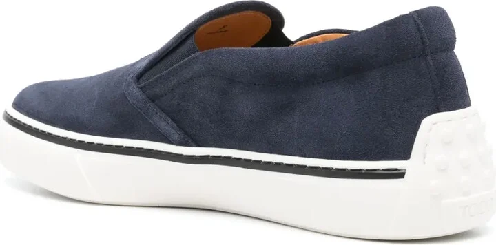 Suede Slip-On Sneakers - Image 3