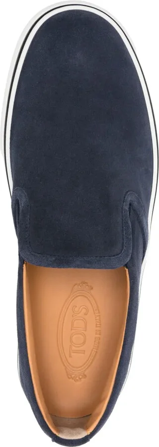 Suede Slip-On Sneakers - Image 4