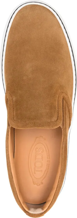 Suede Slip-On Sneakers - Image 4