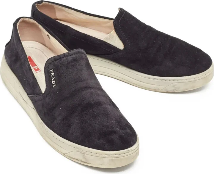 Suede Slip-On Sneakers - Image 2