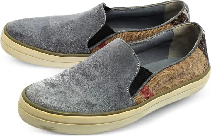 Suede Slip-On Sneakers - Image 3